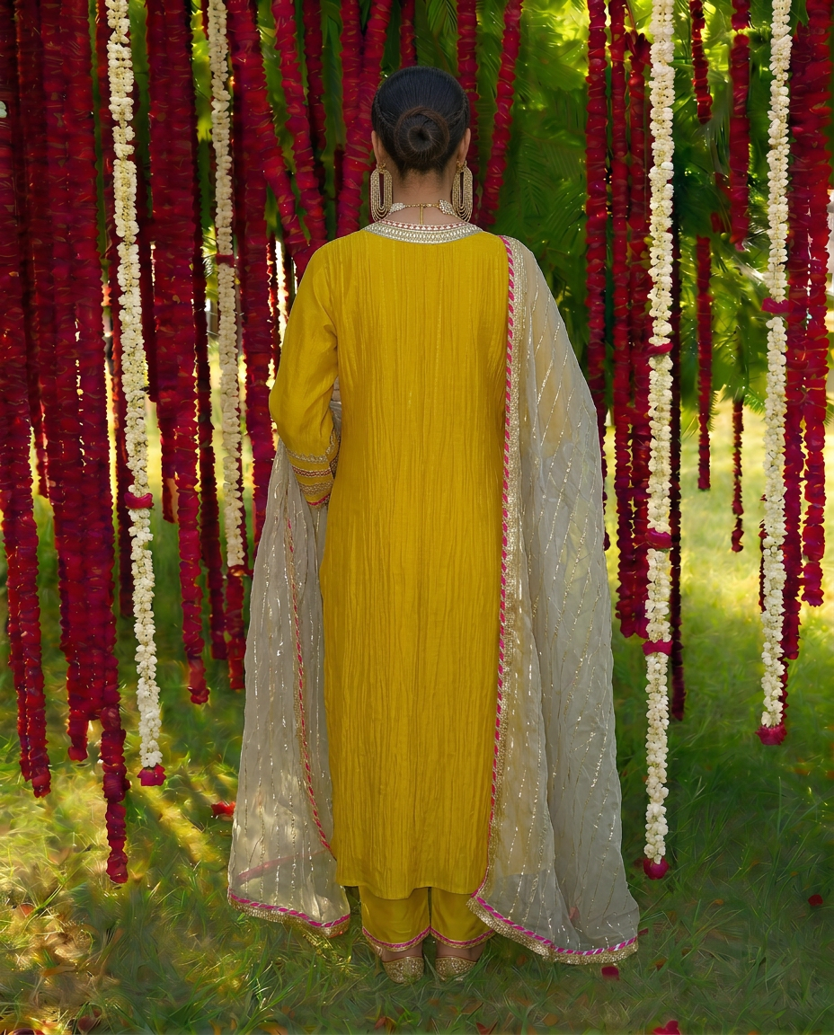 Mustard All over Buta Set