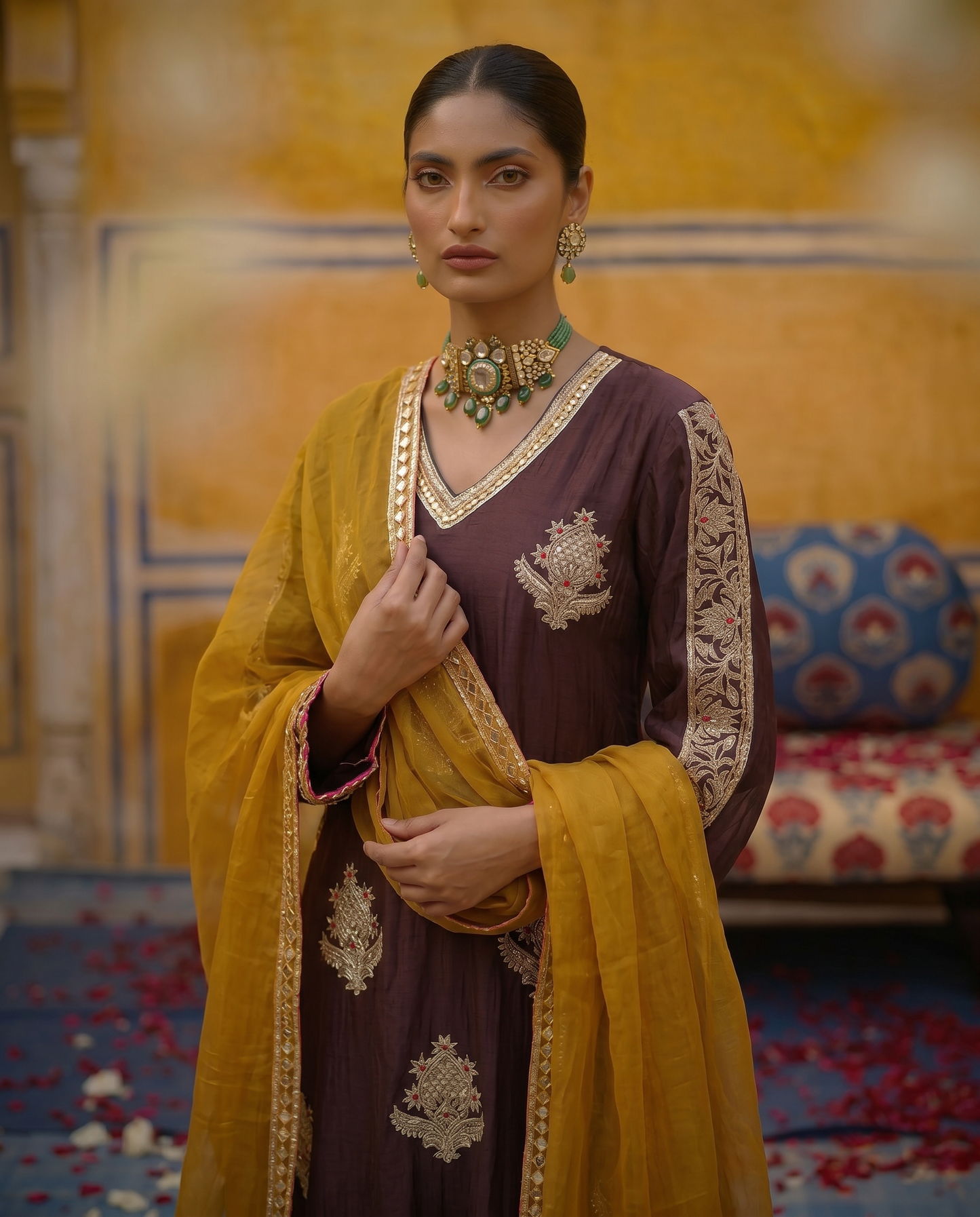 Royal Plum dori noor Motif Set